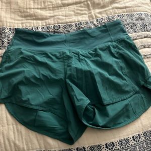 emerald green lulu shorts